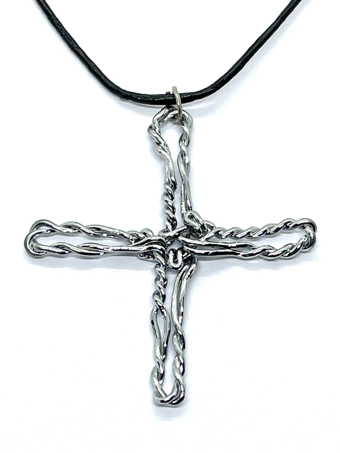 Collier CROIX DAMABIAH chrome