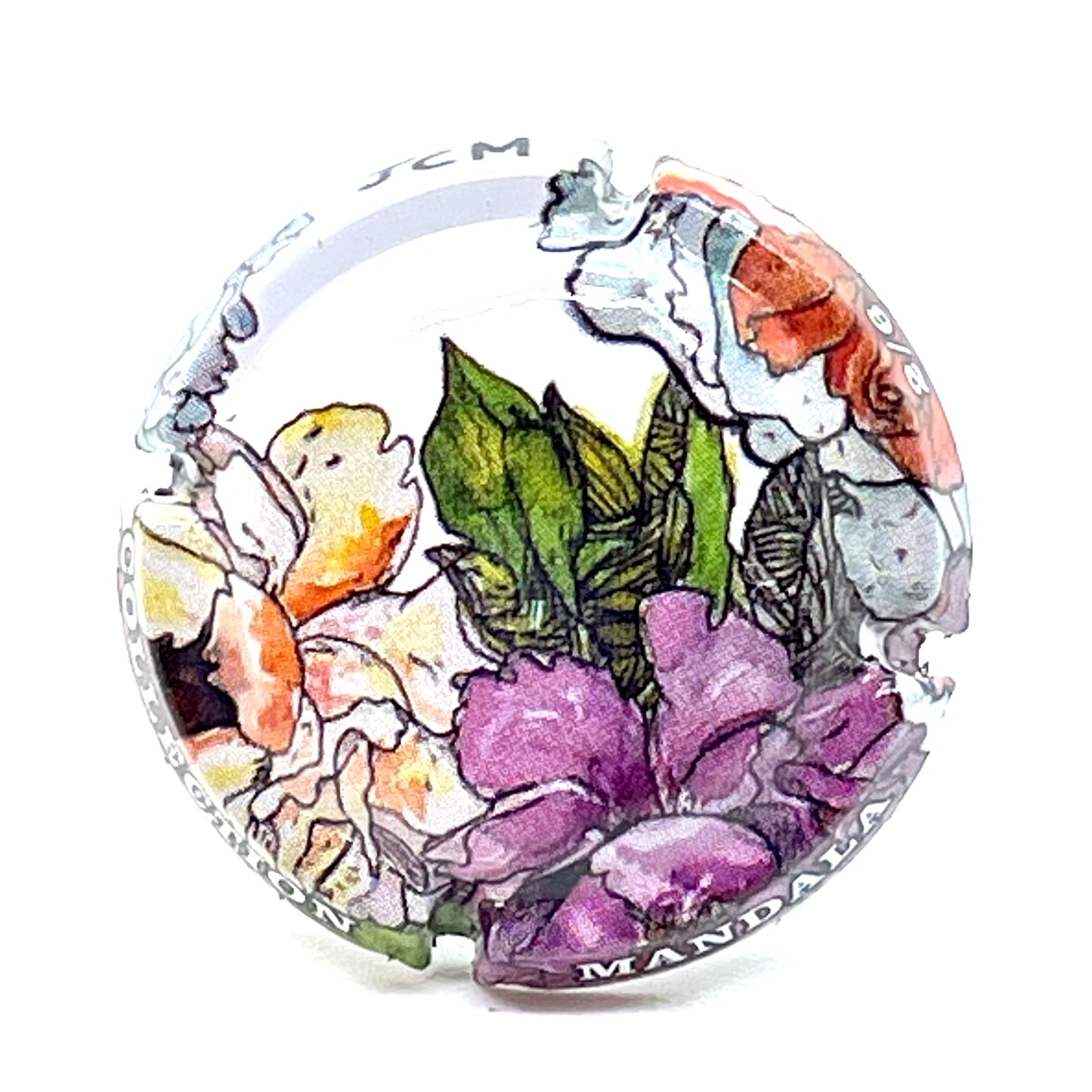 Bague réglable CAPSULE dorée or