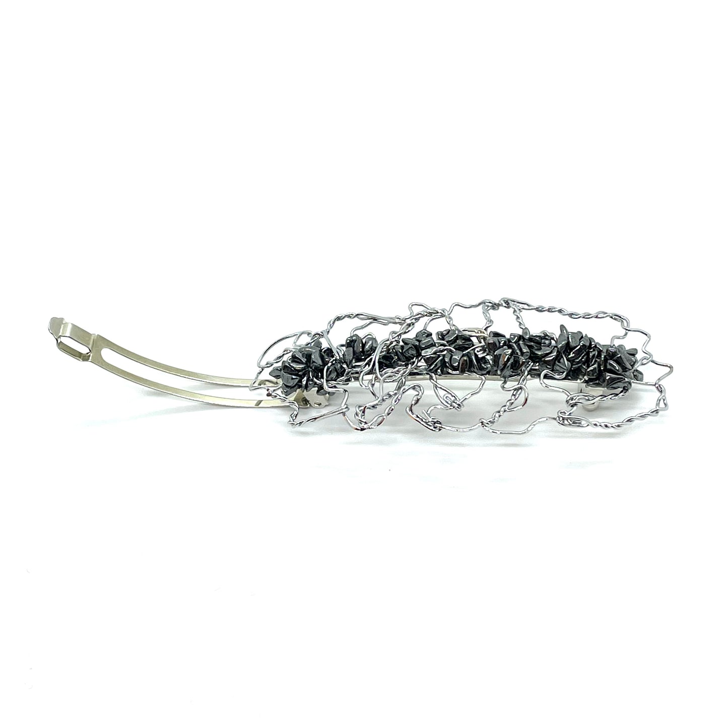 Barrette cheveux ANTRAÉ CHROME