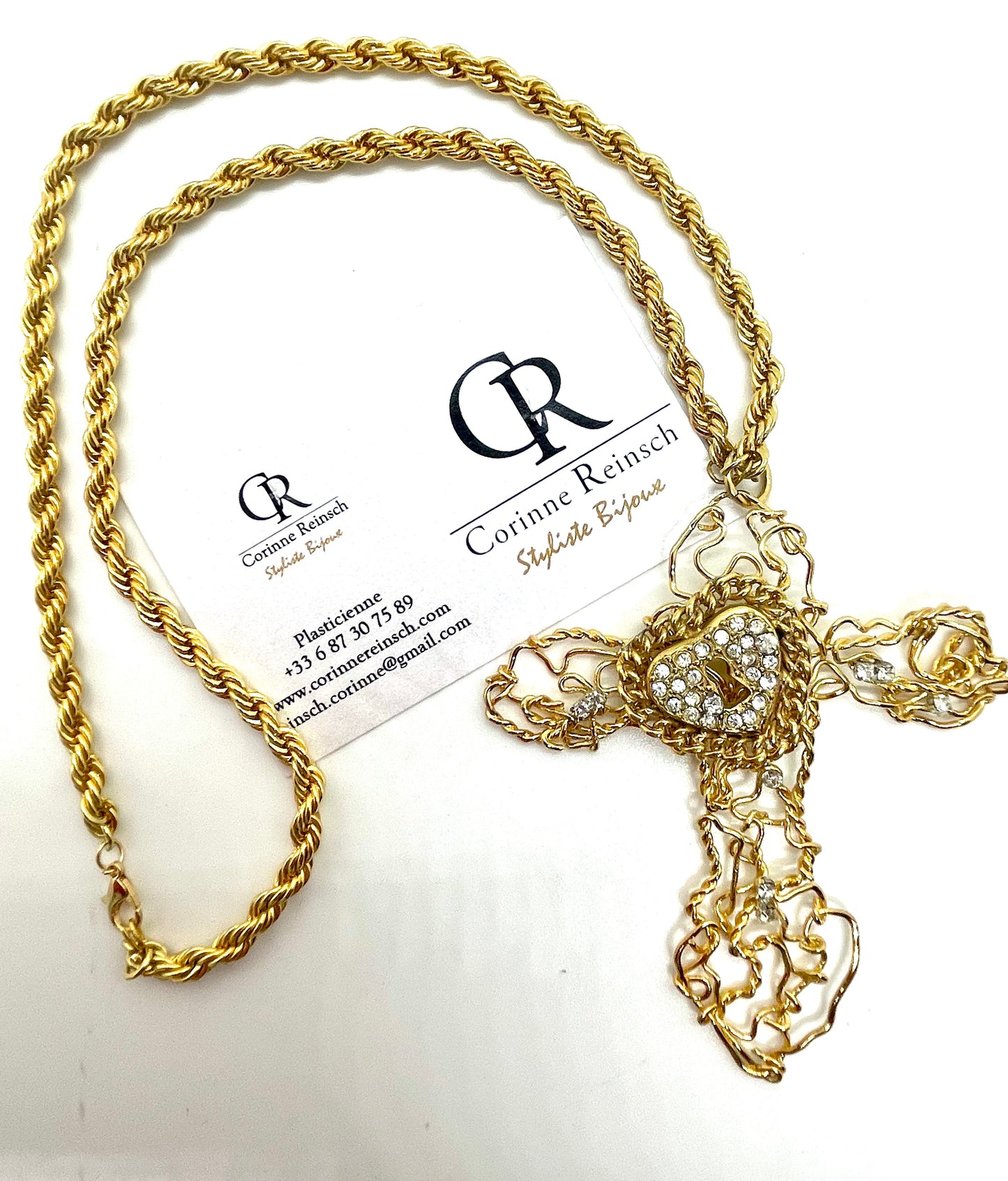 Collier CROIX ASALIAH