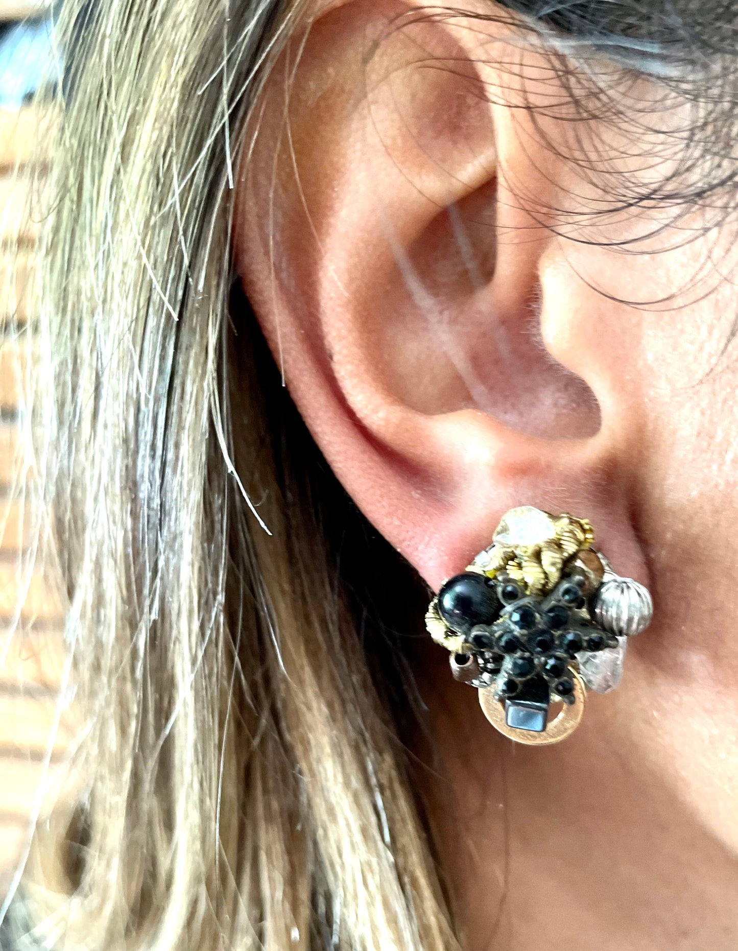 Boucles d'oreilles clip NEL