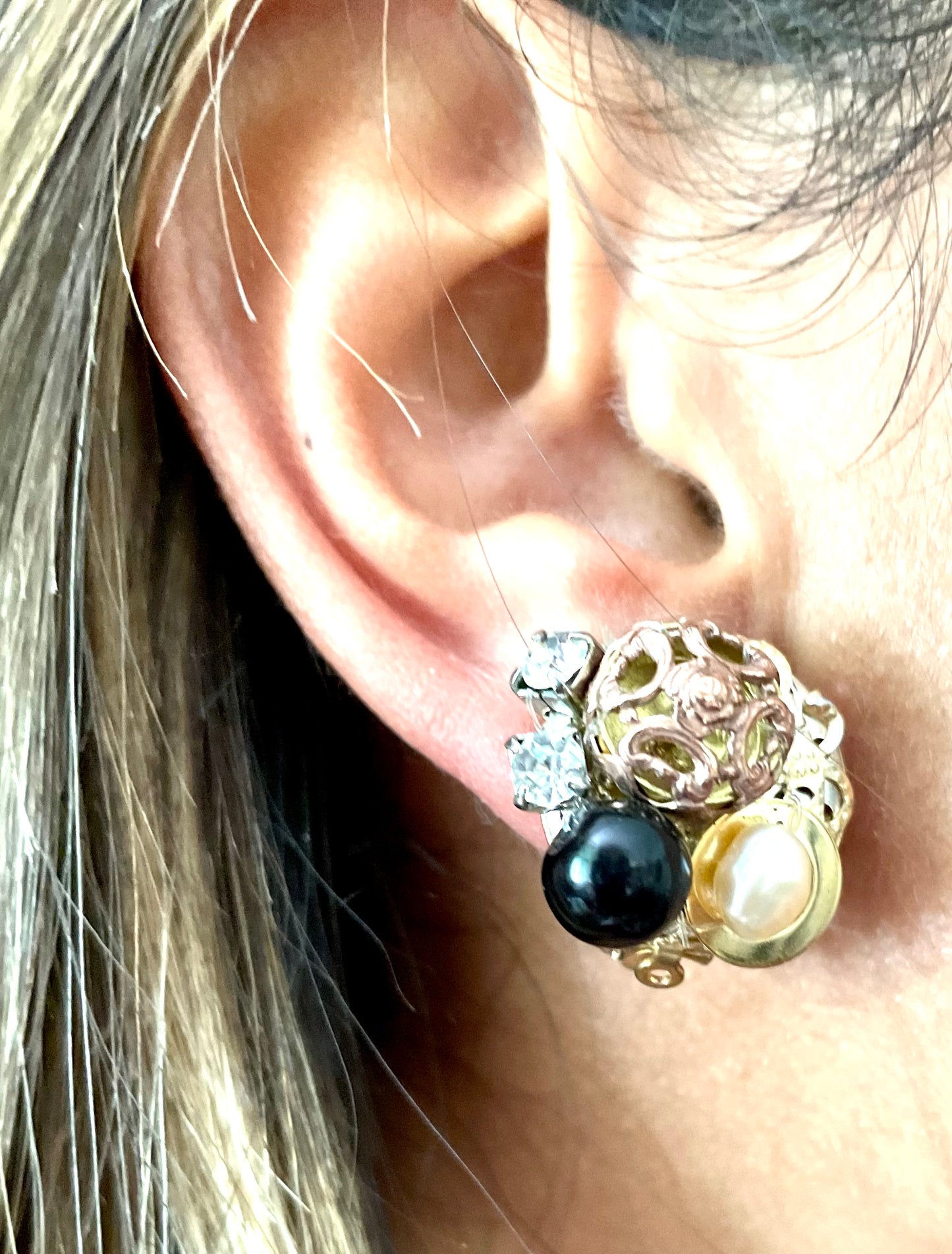 Boucles d'oreilles clip VIKI