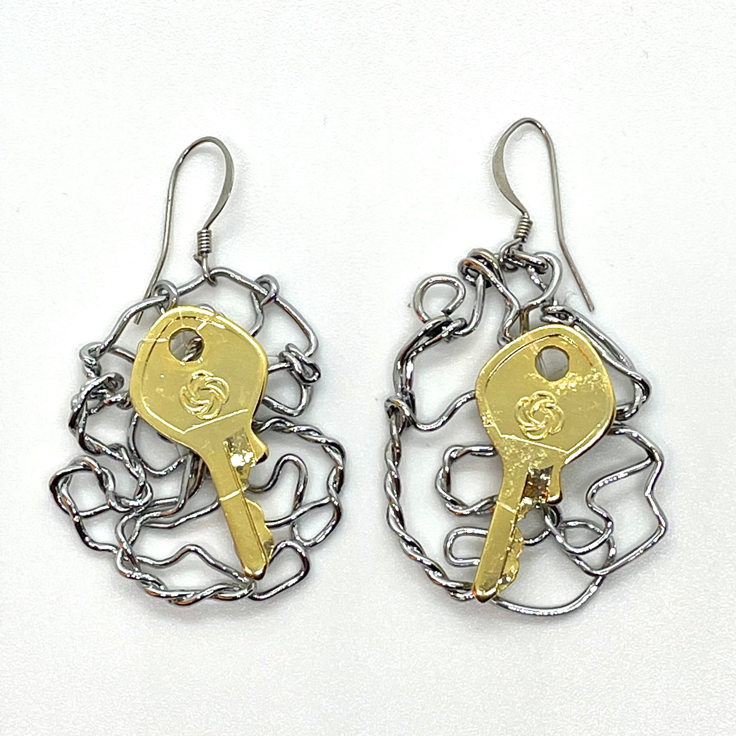 Boucles d'oreilles  PARADYS avec dormeuses