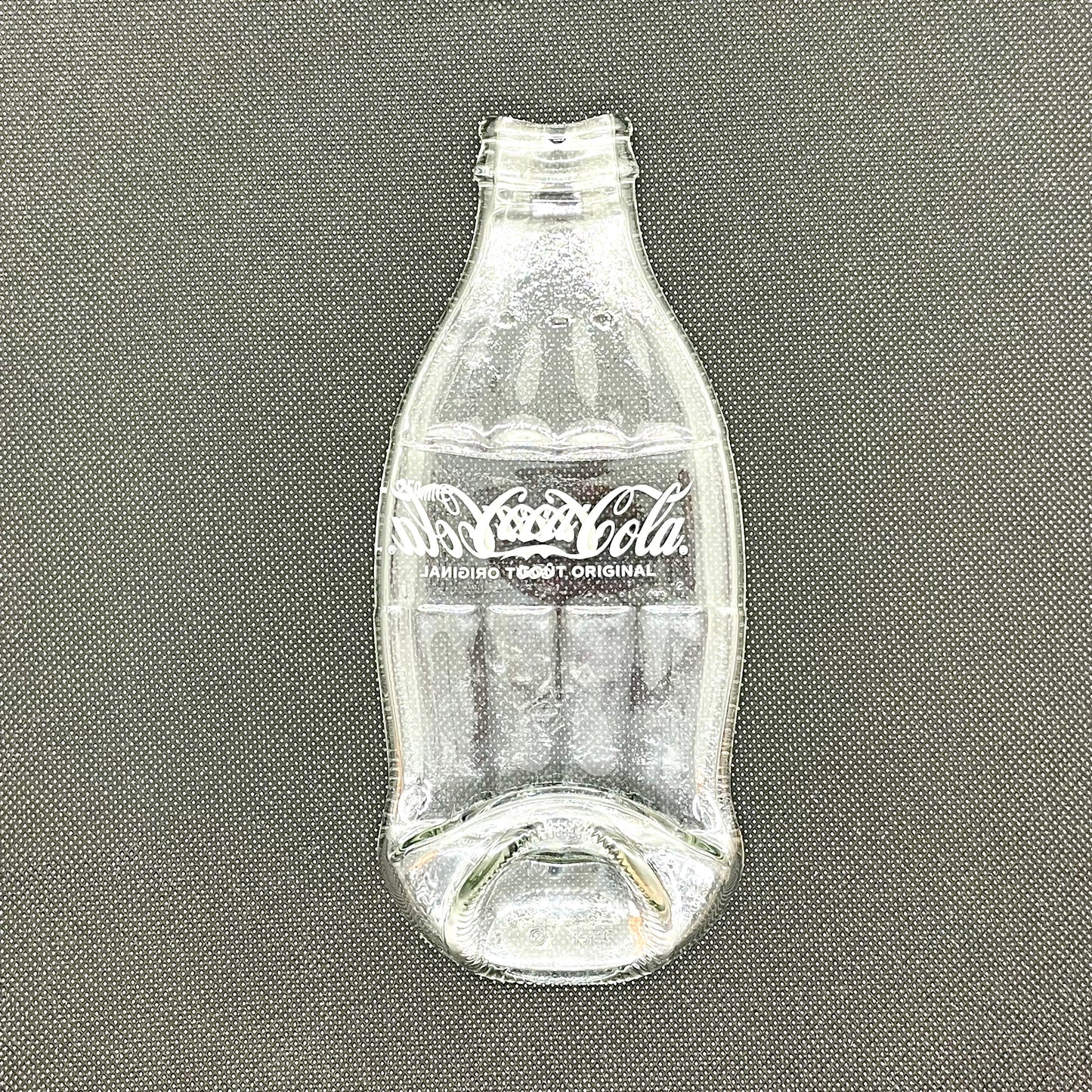 Bouteille mini COCA COLA verre fondu