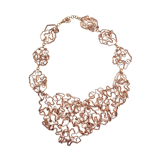 Collier PECTORAL MUSE CUIVRE