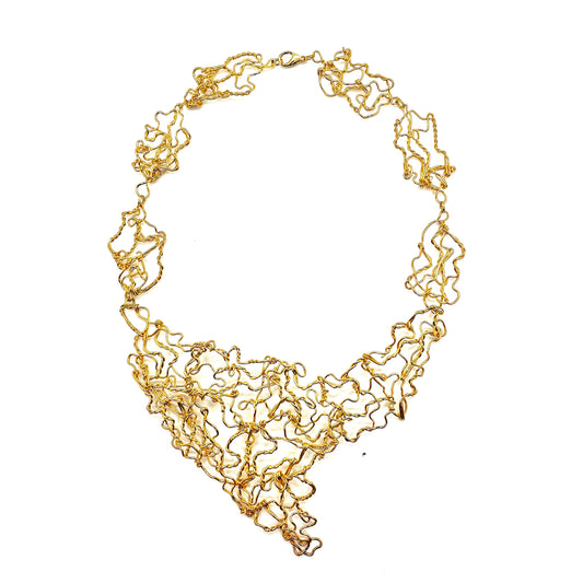 GOLDEN MUSE necklace FINE GOLD