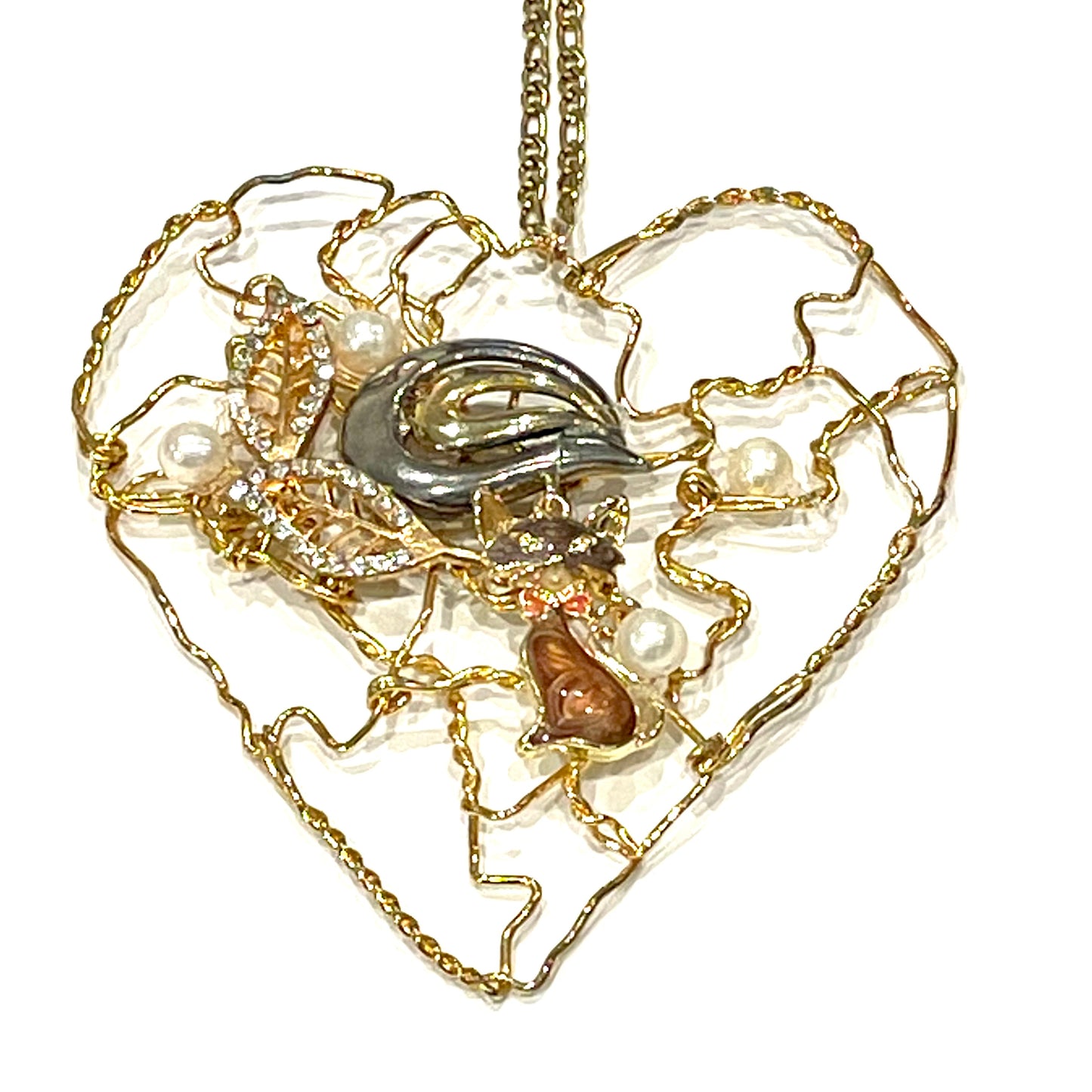 Collier PENDENTIF CHACHA doré or