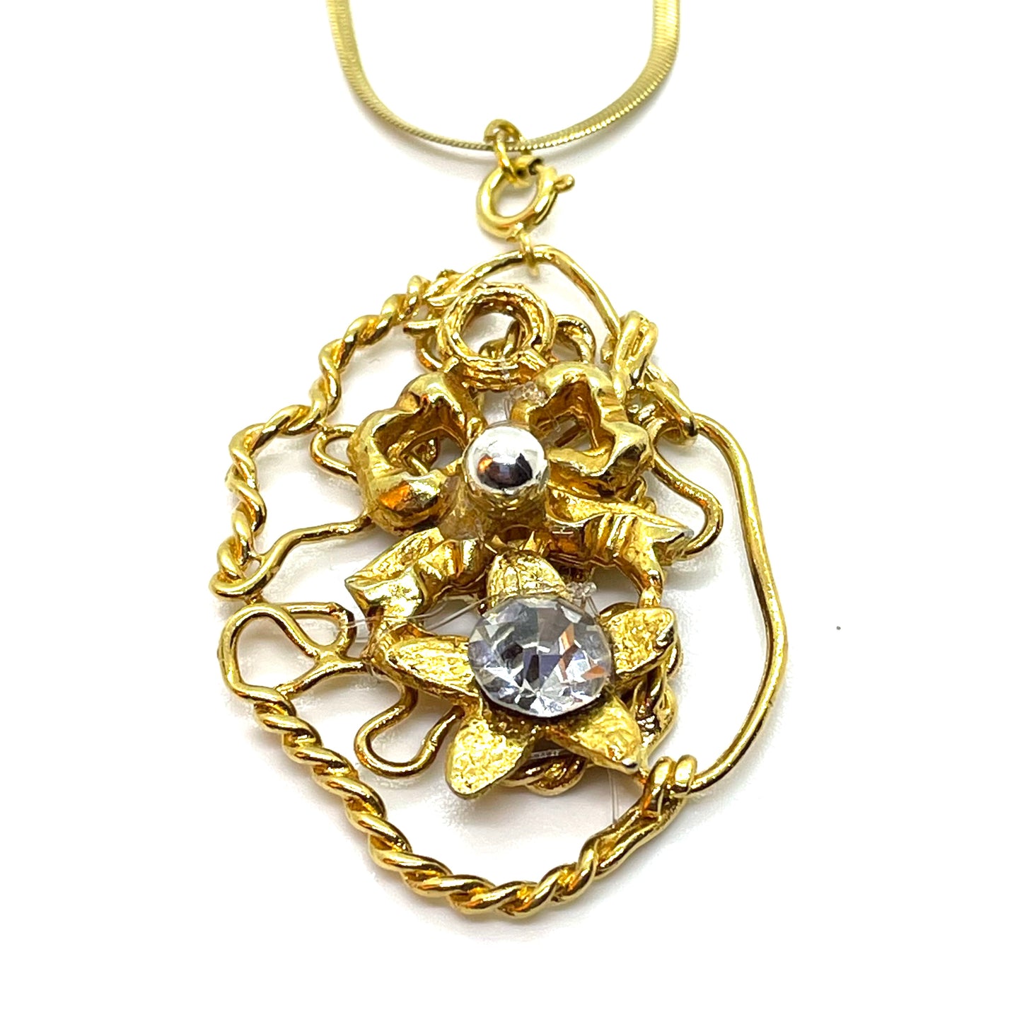 Collier PENDENTIF FLORE