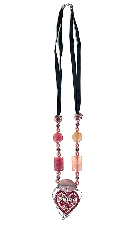 Collier PENDENTIF ROSÉA