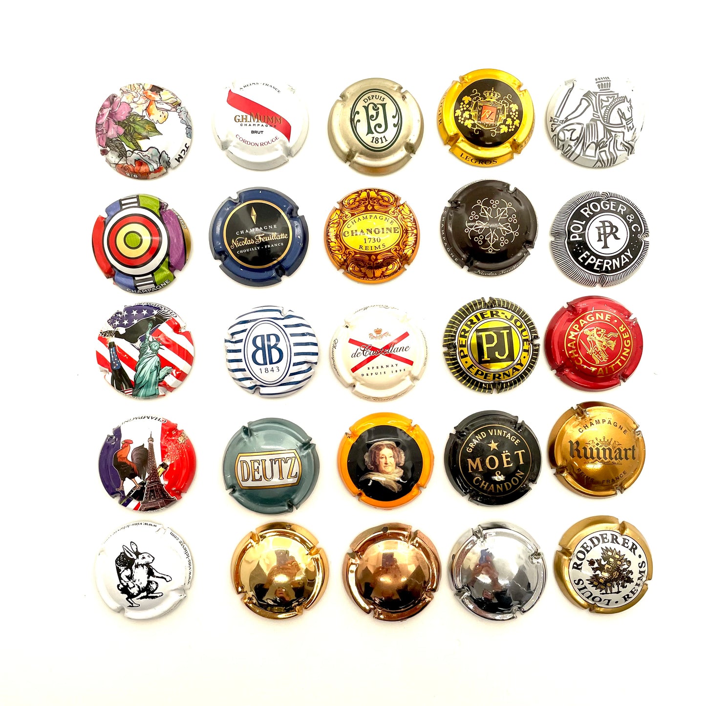 Bague réglable CAPSULE dorée or