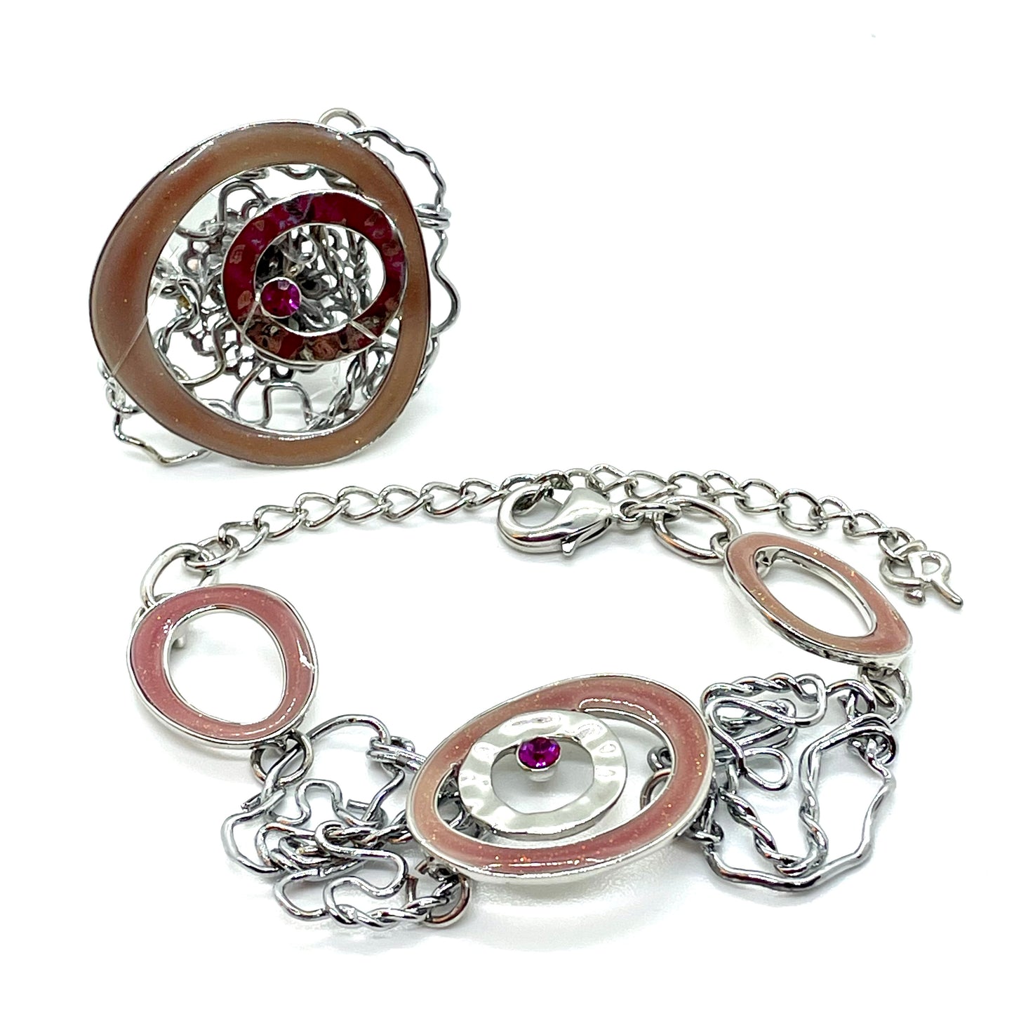 Bague réglable SOTY chromé