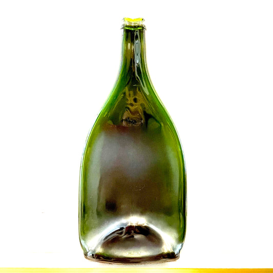 MAGNUM CHAMPAGNE molten glass bottle