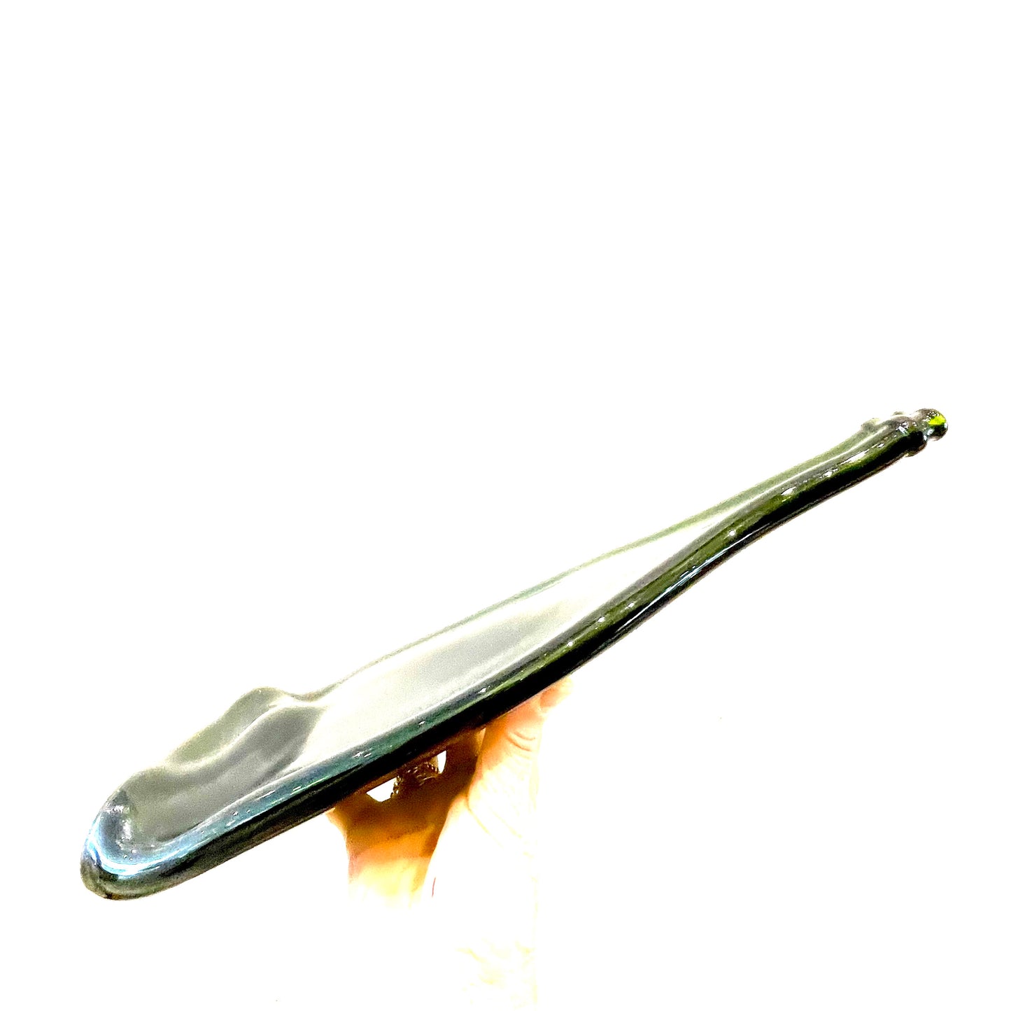 BOUTEILLE DE CHAMPAGNE EN VERRE FONDU Muselé or