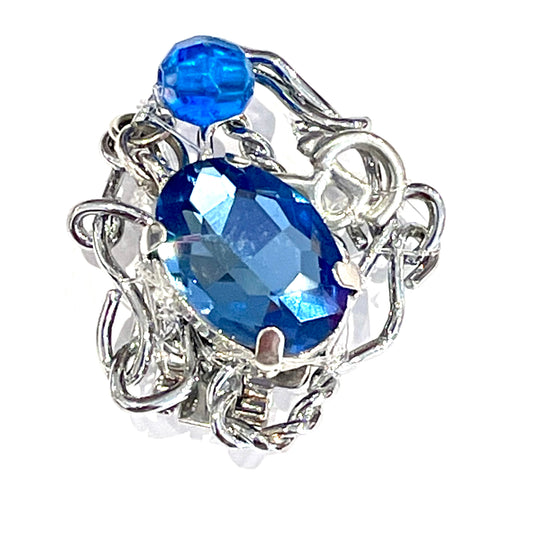 Broche PITCHOUNE BLUE