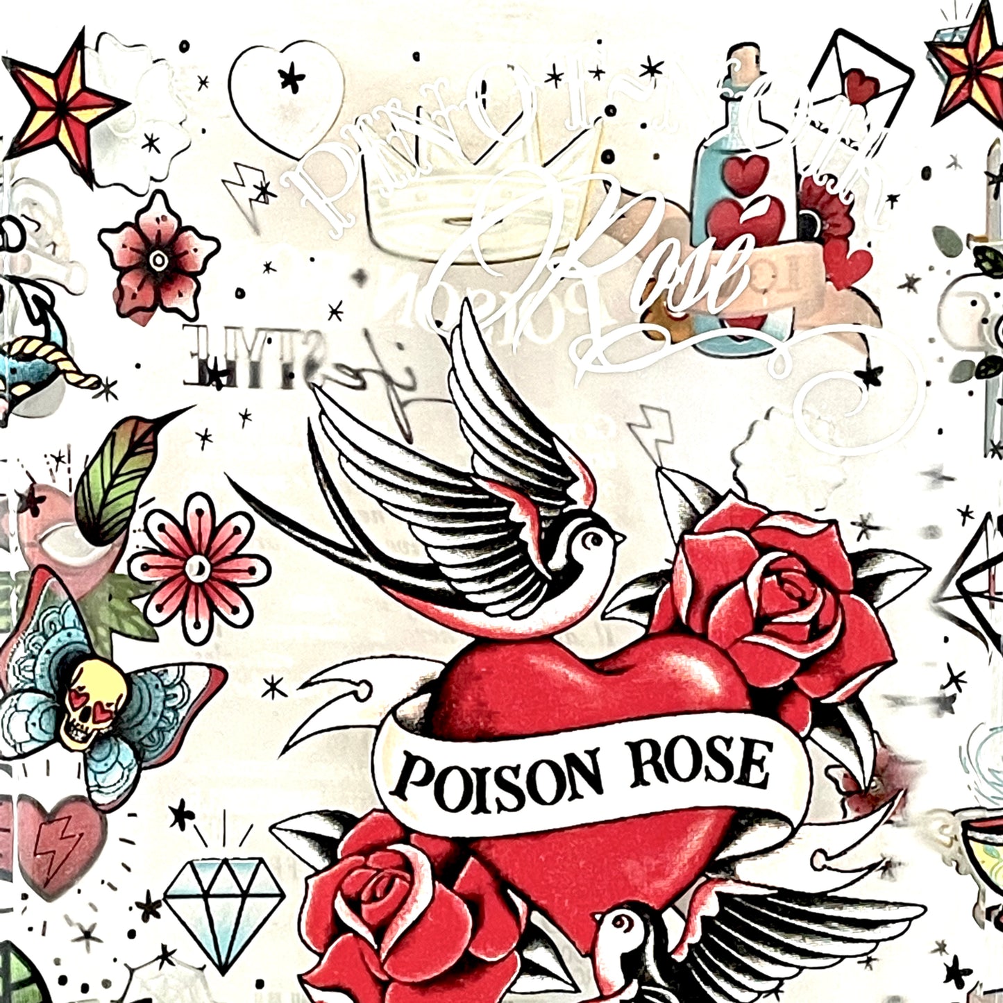 BOUTEILLE EN VERRE FONDU