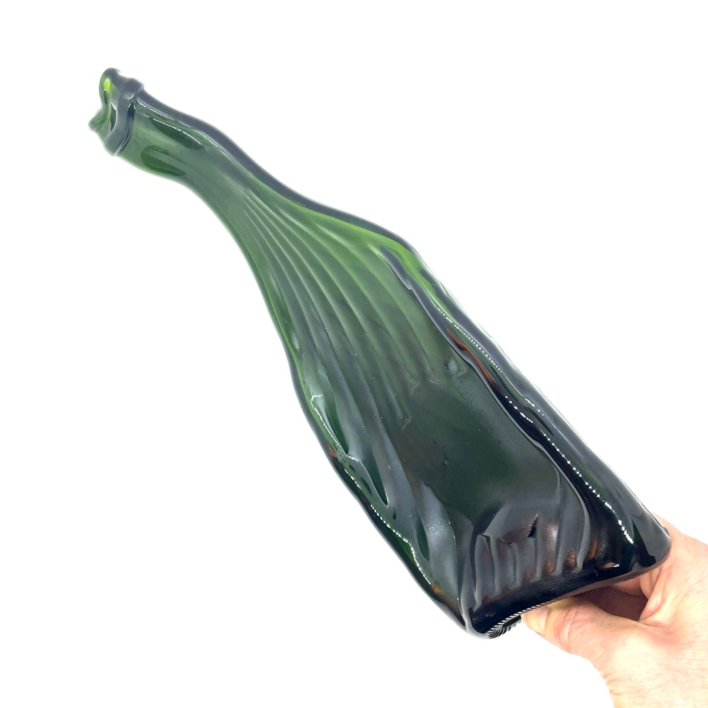 BOUTEILLE EN VERRE FONDU