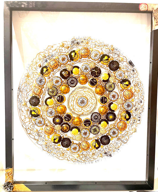 TABLEAU MANDALA MOETY