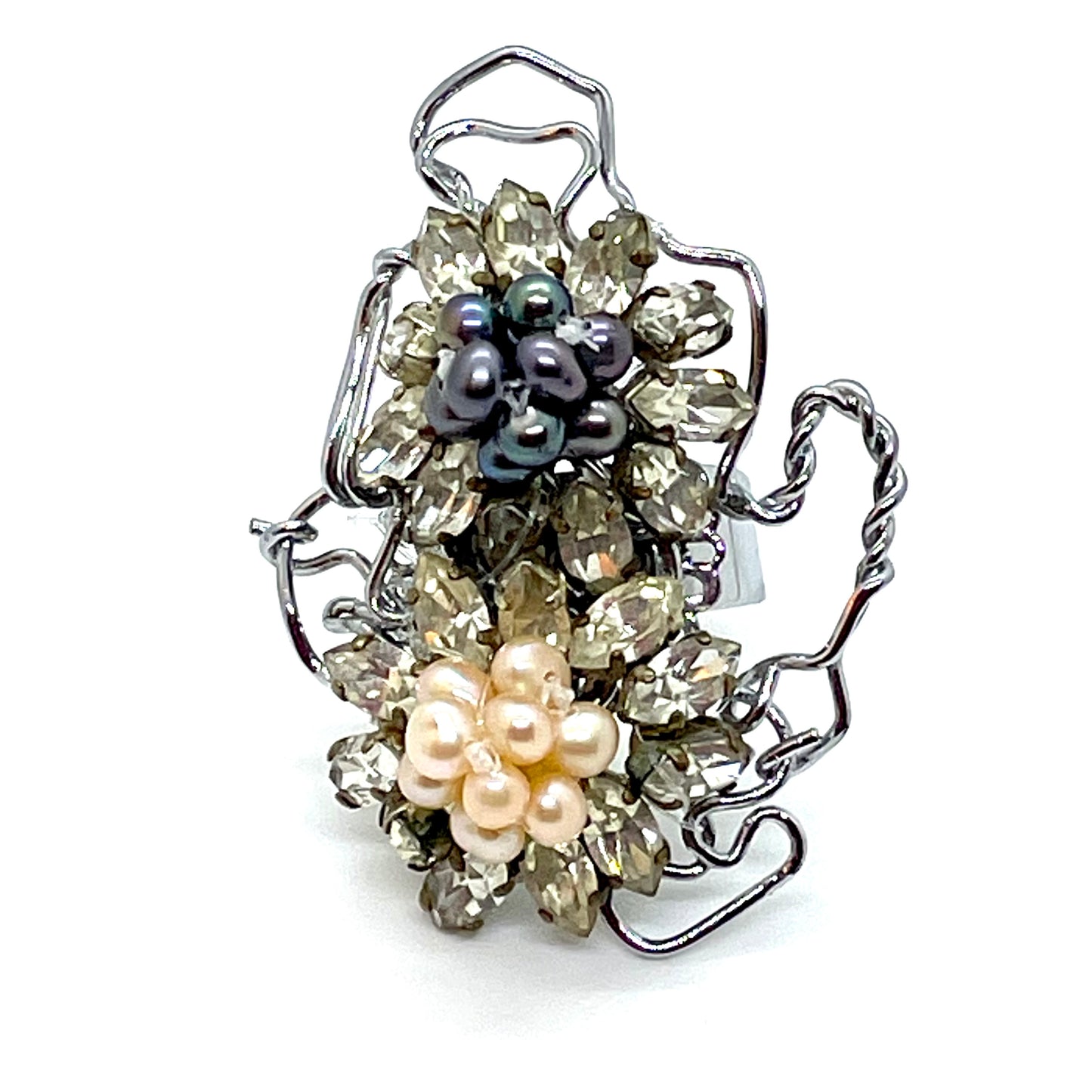 Bague  PEARLY réglable