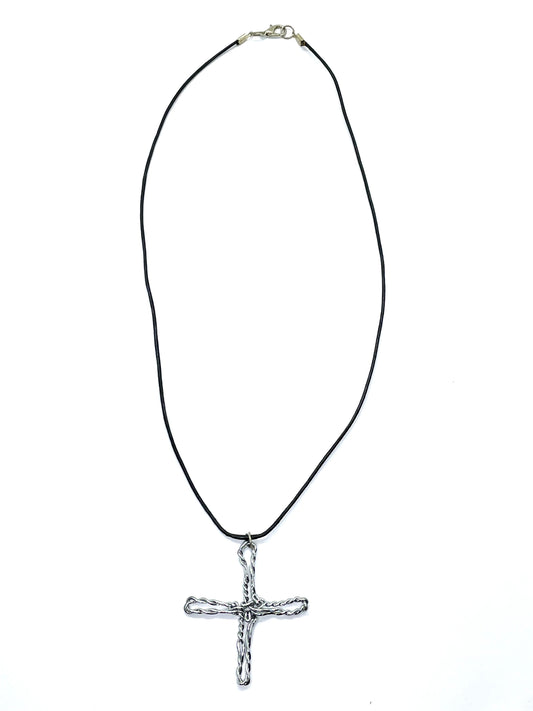 Collier CROIX DAMABIAH chrome