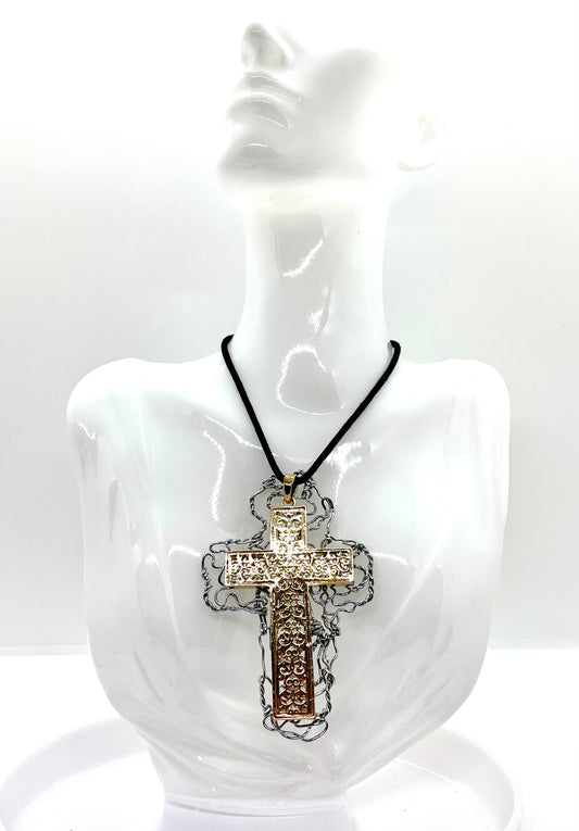 Collier CROIX LAH-HEL