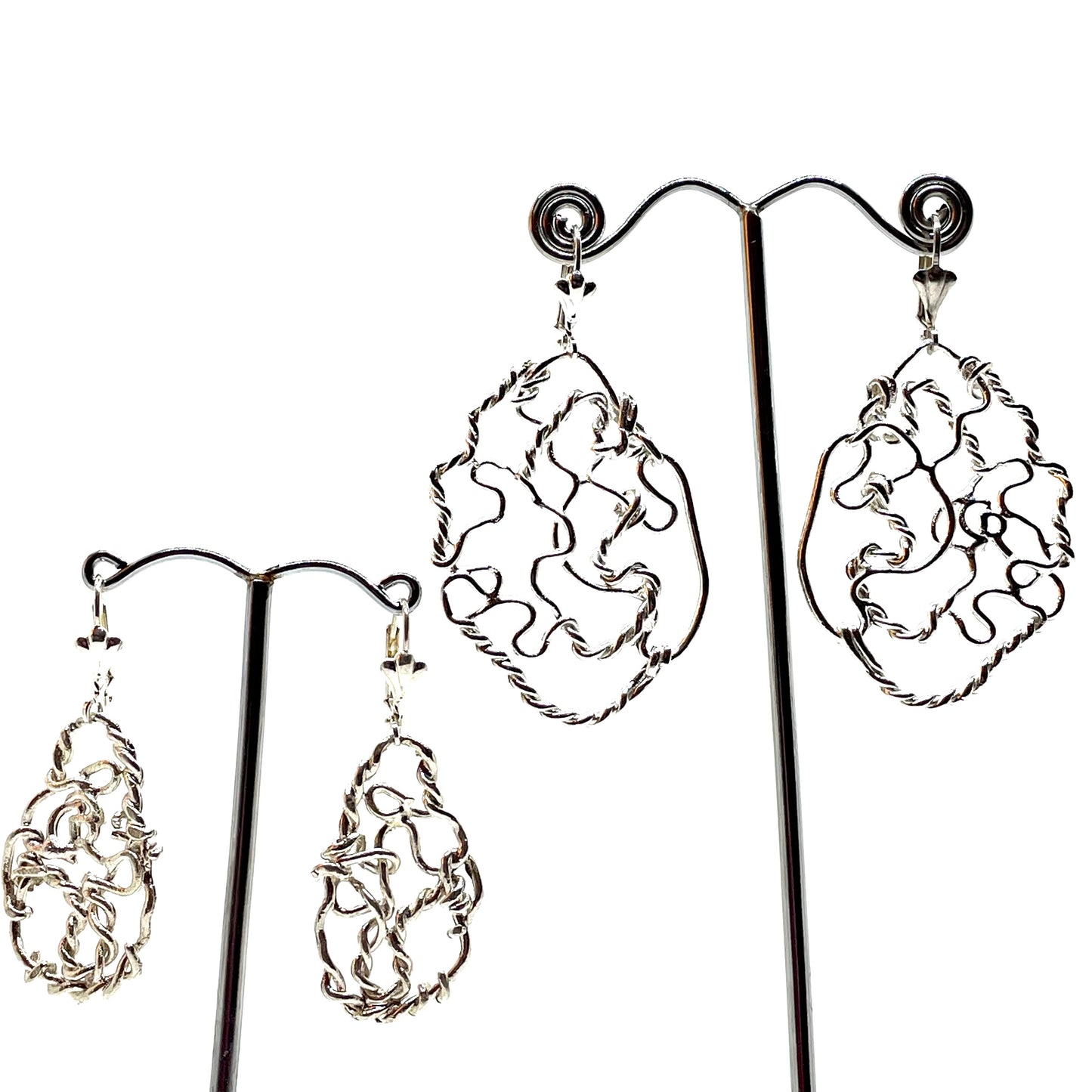 MUSE BABY silver earrings with sleepers