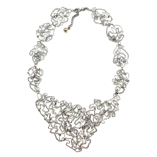 Collier PECTORAL MUSE CHROME