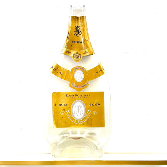 MAGNUM-Champagnerflasche aus geschmolzenem Glas
