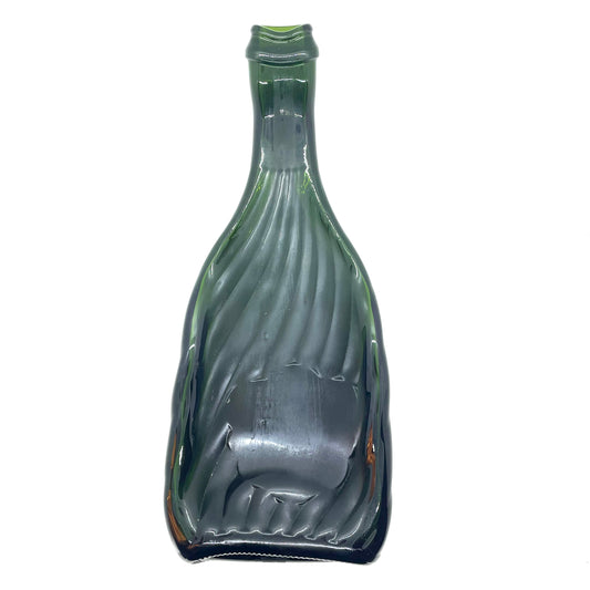 FOLTED GLASS BOTTLE